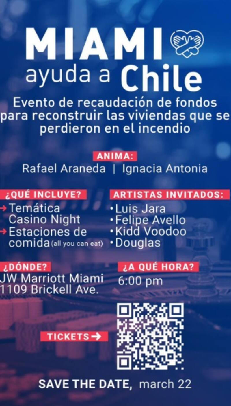 El evento se realizará el próximo viernes 22 de marzo. Créditos: Instagram