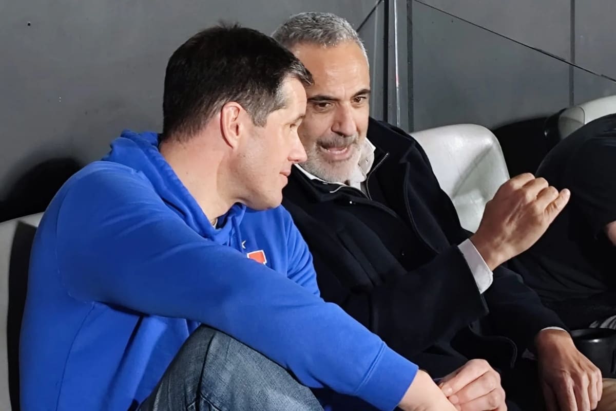 Vieron juntos el partido entre Universidad de Chile e Independiente.