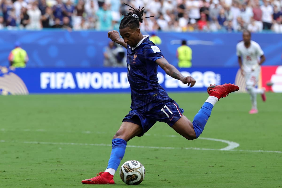 El francés se lució en su primer Mundial. Foto: EFE.