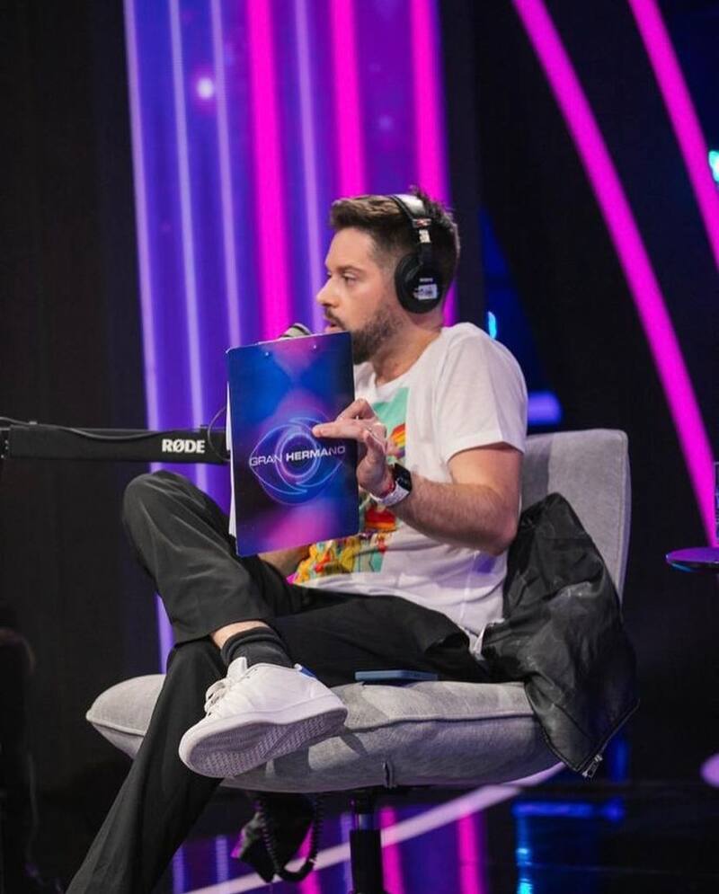 Michael Roldán en "Gran Hermano" Chile. Foto: Instagram.