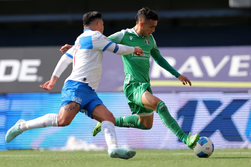 . El delantero del Audax Italiano gusta en la UC. Foto: Agencia Aton.