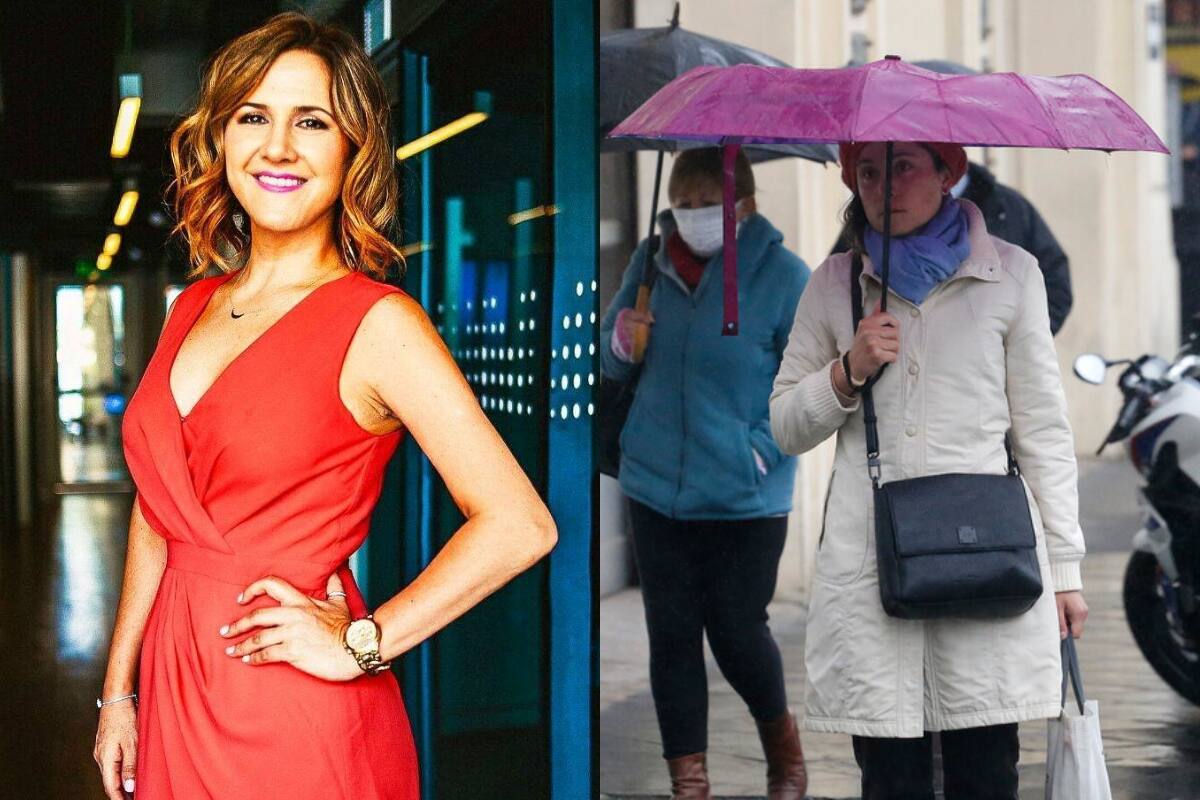 La meteoróloga indicó que las lluvias en Santiago van a continuar.