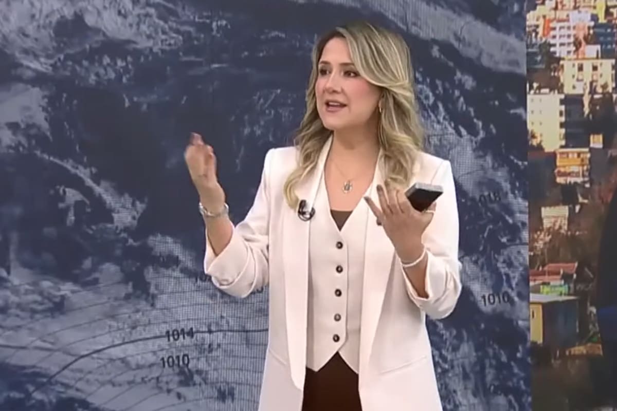 La meteoróloga anunció lluvias para el fin de semana en la capital.