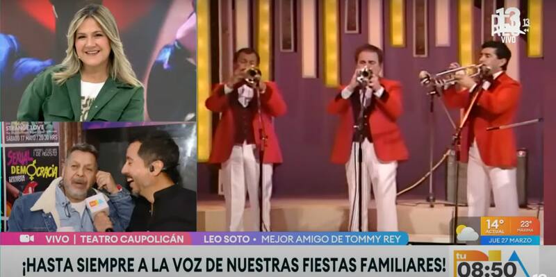 La panelista de Tu Día reveló desconocido vínculo con Tommy Rey.