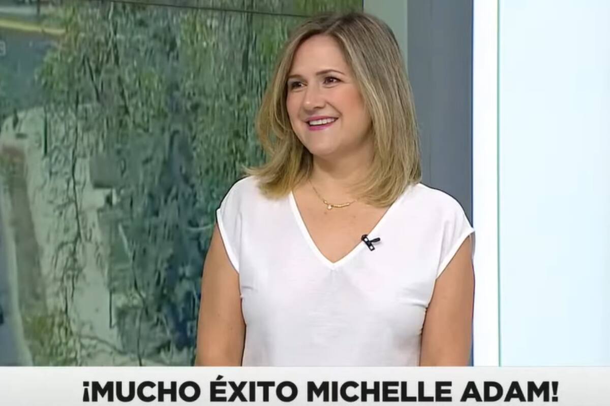 Despedida de Michelle Adam en "Meganoticias"/ Mega