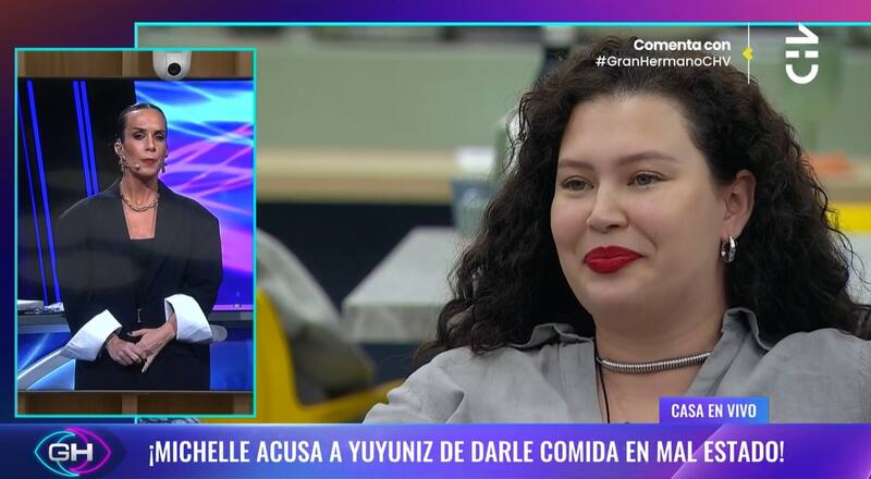 Michelle Carvalho no logra arreglar sus diferencias con Yuyuniz Navas. Créditos: Pantallazo CHV