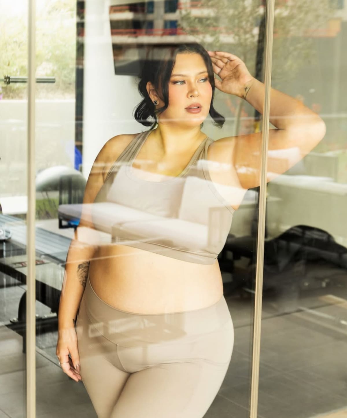 La modelo reveló que está en pleno cambio físico.