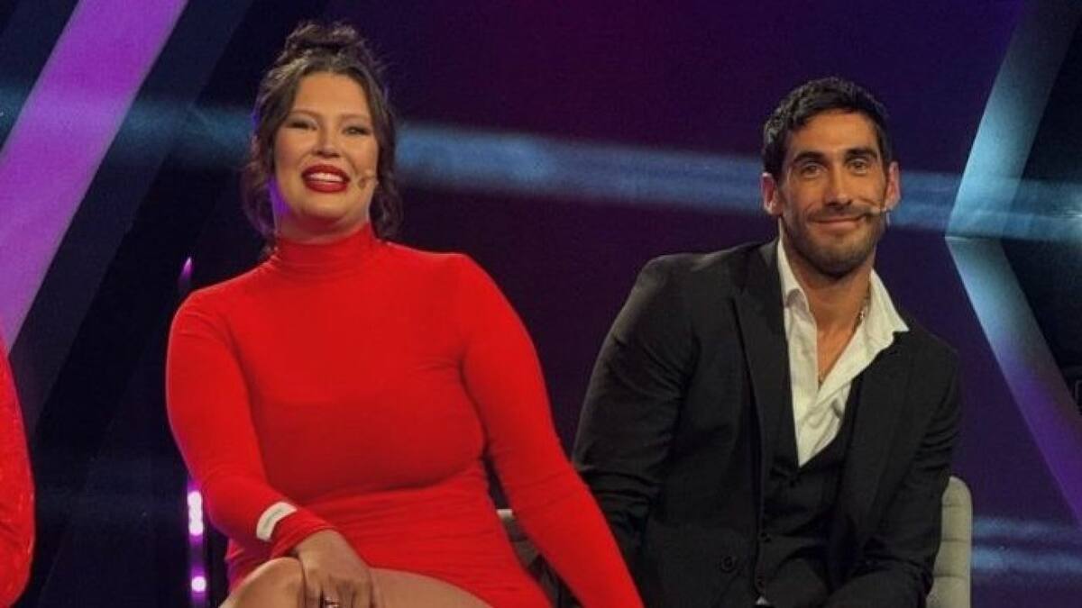 Michelle Carvalho y Pedro Astorga en la final de "Gran Hermano". Créditos: Instagram