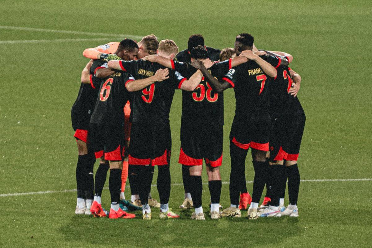 El Midtjylland de Darío Osorio buscará la clasificación en Eslovaquia. Foto: X FC Midtjylland.
