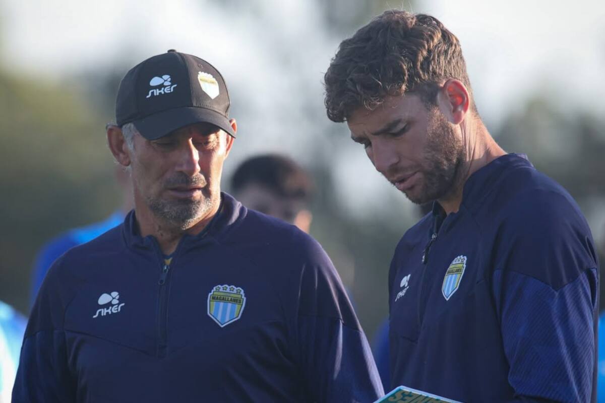 El DT en Magallanes. Foto: @magallanescd en Instagram.