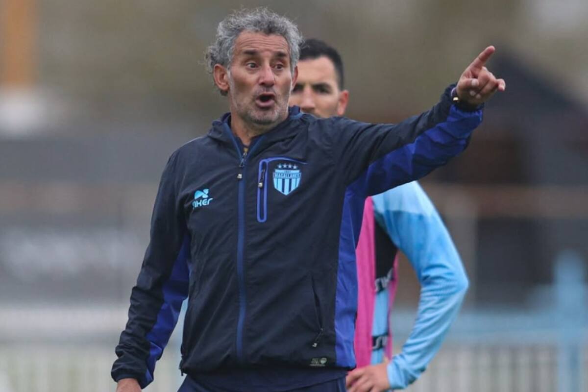 El DT ya entrena en Magallanes.