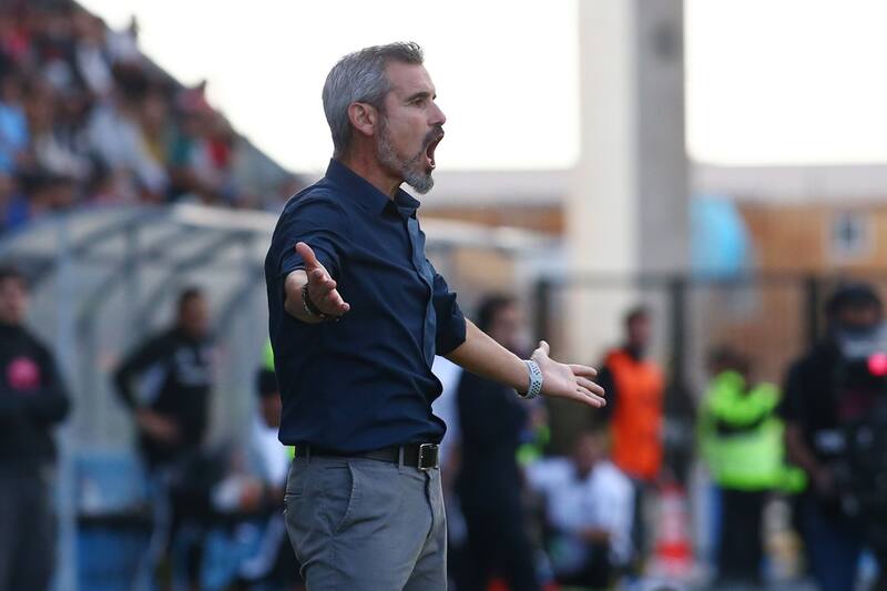 habló sobre los malos resultados contra Colo Colo y Unión Española. Foto: Alex Diaz/Photosport