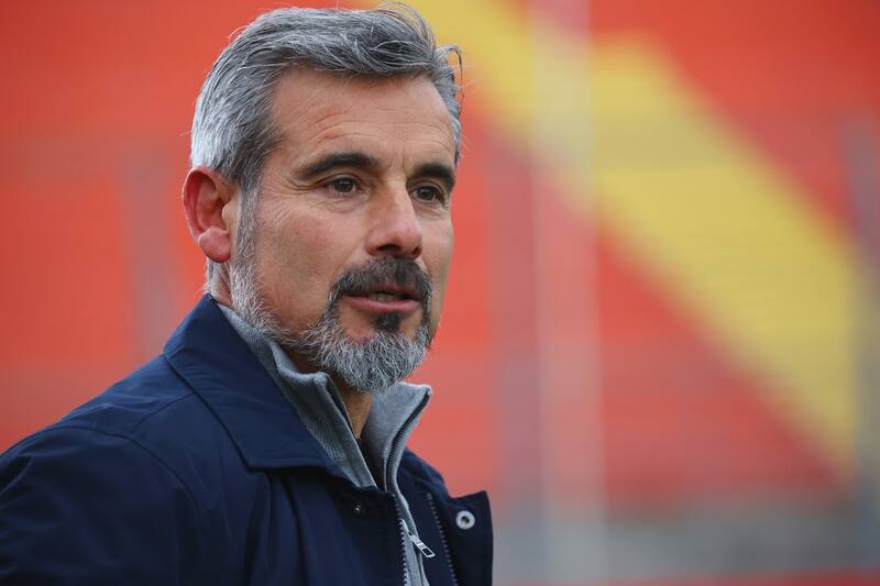 , entrenador de Unión Española. Agencia Aton