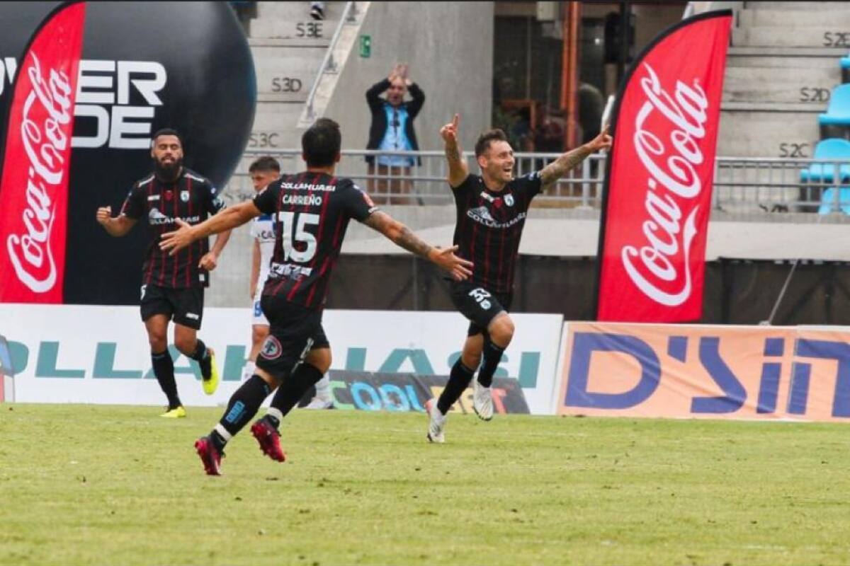 El defensor de 31 años marcó su primer gol con la camiseta de Deportes Iquique.