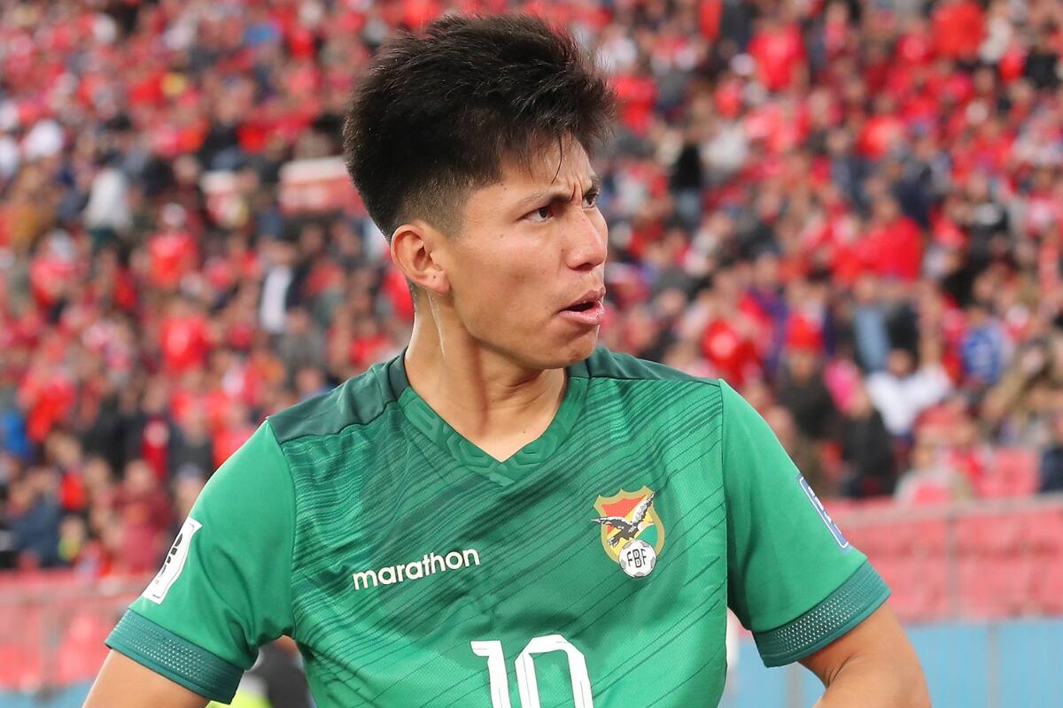 El jugador de América Mineiro fue la gran figura de Bolivia en las Eliminatorias.
