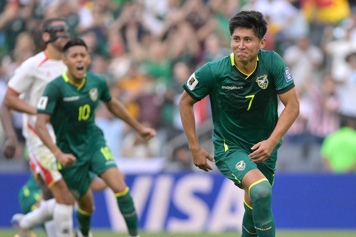 El delantero es la gran esperanza de gol de Bolivia. Foto: Agencia EFE.