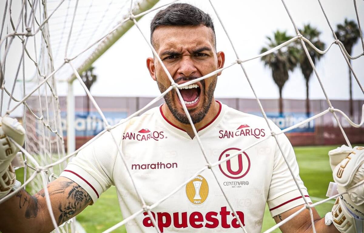 El portero tiene contrato vigente con Universitario hasta finales de este año, y está negociando su extensión por una temporada más. Foto: Universitario.