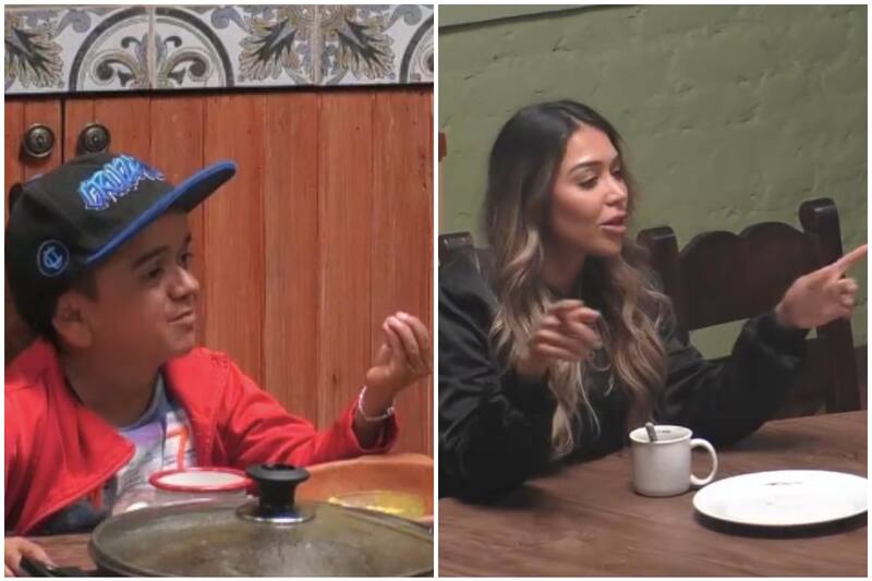 tuvo una discusión con Chama en "Tierra Brava".