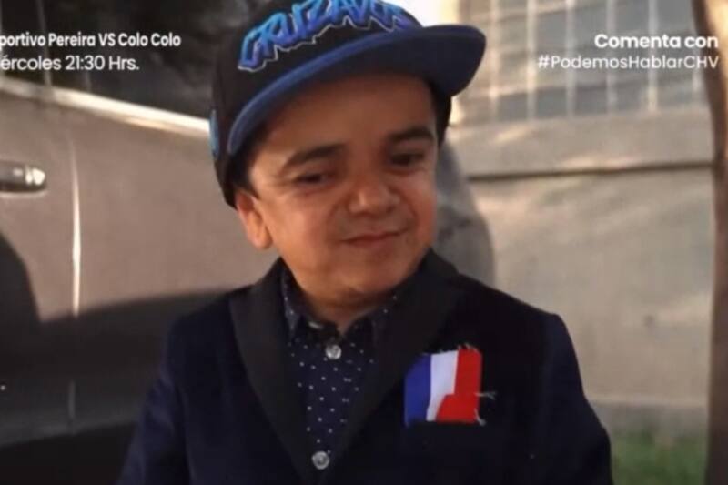 Miguelito en su camioneta. Créditos: CHV.