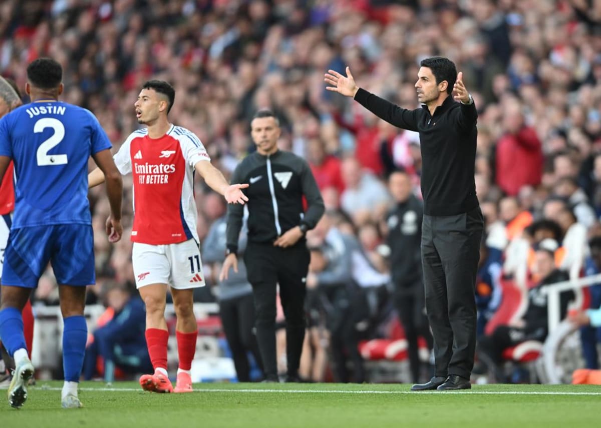 Mikel Arteta quiere enmendar el rumbo del Arsenal en Champions League.