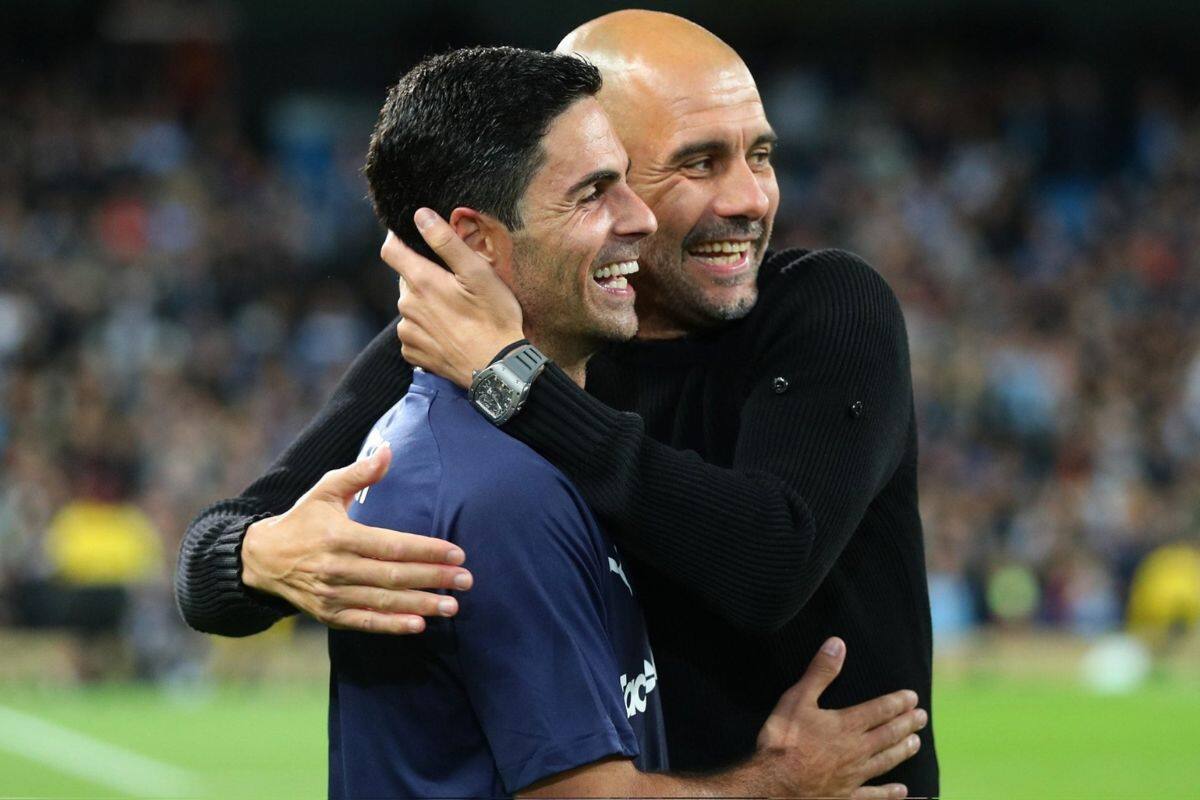 Mikel Arteta es gran amigo de Pep Guardiola. (EFE)