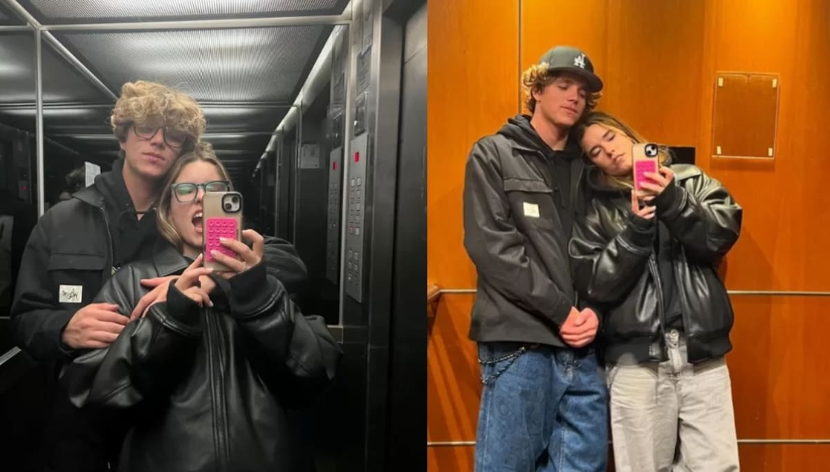 Milagros Zabaleta y Maximus Petrina comparten su amor en redes.