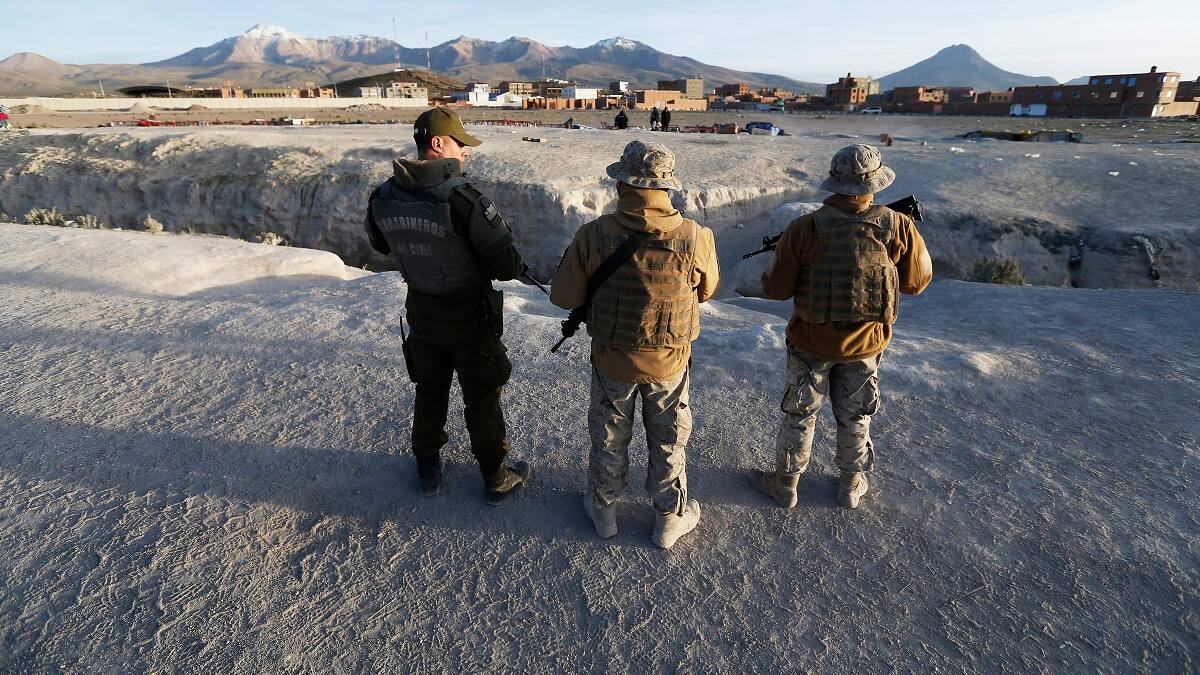 Estos son los lugares de la frontera que están siendo resguardados por militares