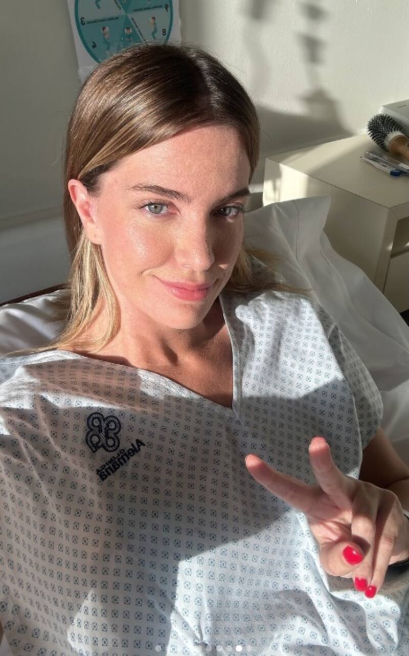 La influencer está hospitalizada. Créditos: Instagram