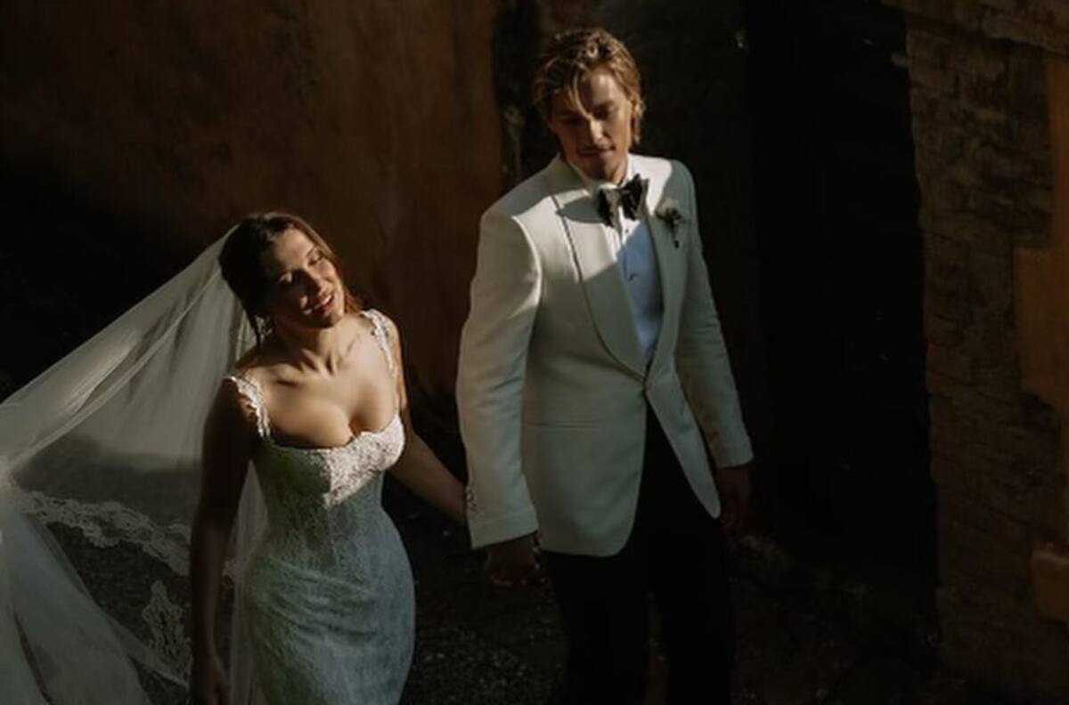 Millie Bobby Brown y Jake Bongiovi comparten fotos inéditas de su matrimonio secreto en Italia