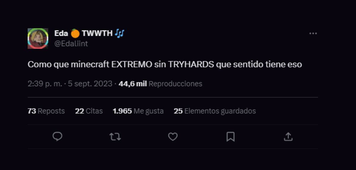 Estos son algunos de los comentarios en redes sociales sobre el nuevo Minecraft Extremo.