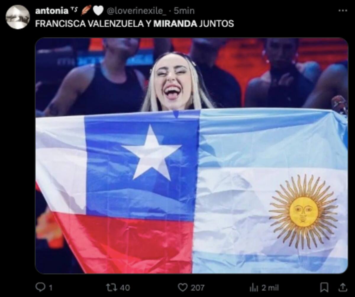 Reacción que dejó el paso de Fran Valenzuela con Miranda! en el Festival de Viña 2024.