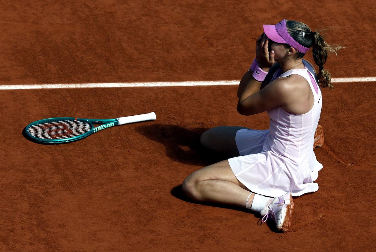 Su primer título de Grand Slam. EFE