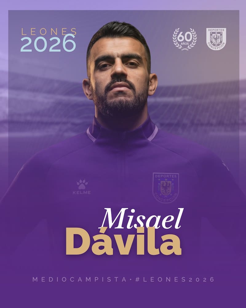 Se suma al mercado de fichajes lila. Foto: @elconce_cl