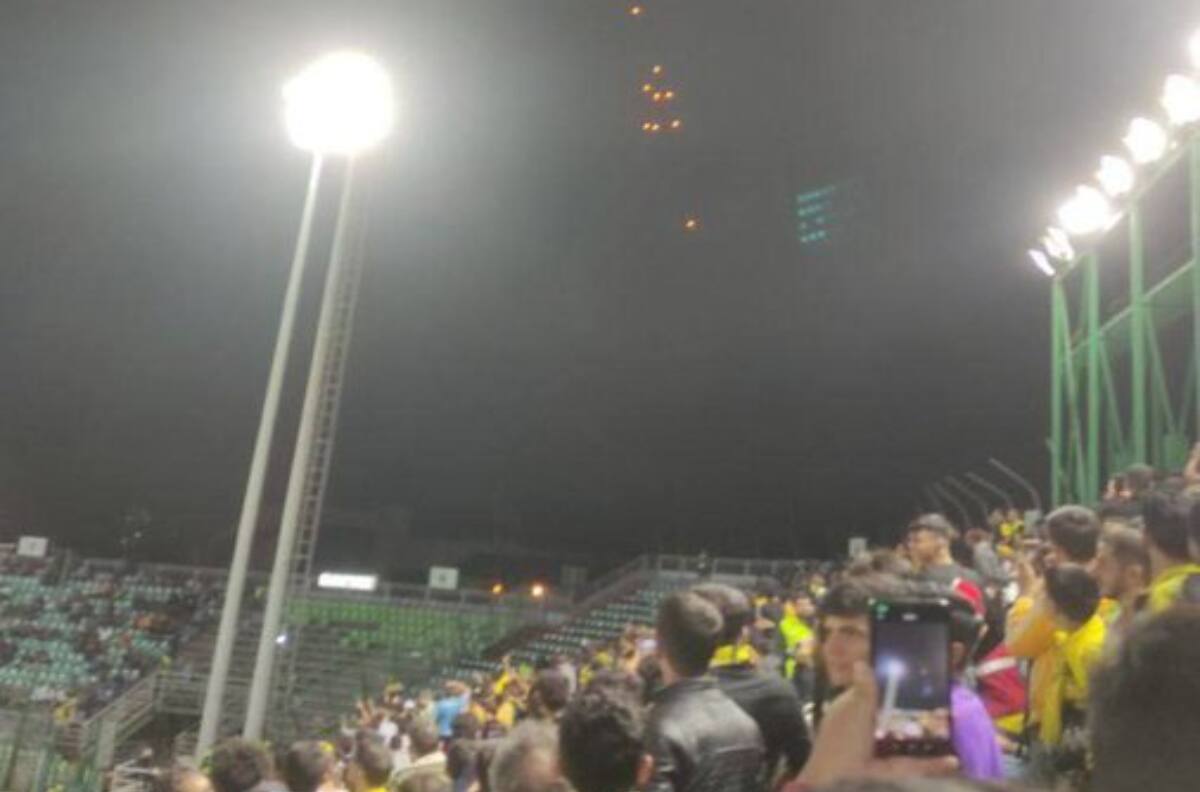 Impactante: los misiles que Irán lanzó a Israel se vieron en pleno partido de la Champions de Asia