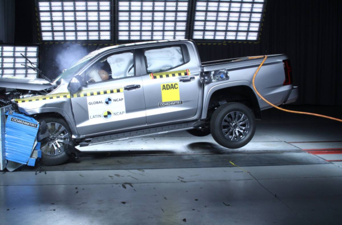 VIDEO | Mitsubishi L200 obtiene el máximo de estrellas en Latin NCAP