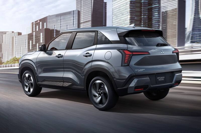 El diseño del Mitsubishi Outlander Sport está inspirado en el conceptual XFC