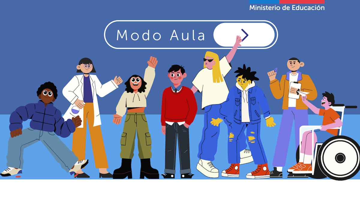 La ley que prohíbe el uso de teléfonos celulares en salas de clases entra en vigencia en marzo de 2026. Foto: Mineduc