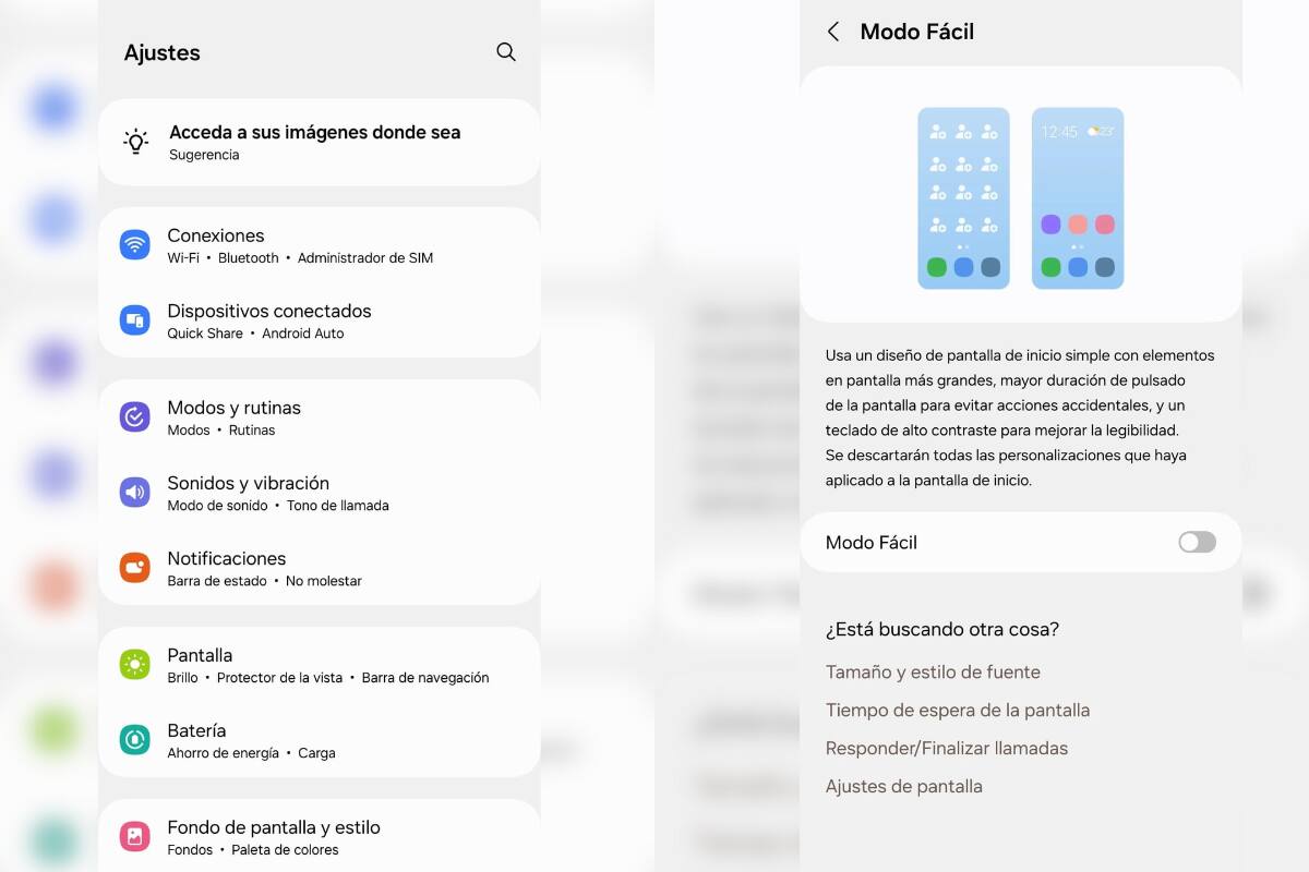 Así puedes activar esta versión más sencilla de tu teléfono.