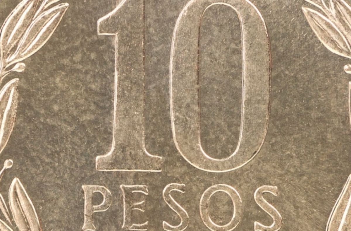 ¡Atención coleccionistas! Algunas monedas de 10 pesos chilenas podrían valer una pequeña fortuna