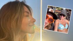 VIDEO | Mónica Godoy y Katyna Huberman se relajan tomando sol en bikini en Brasil