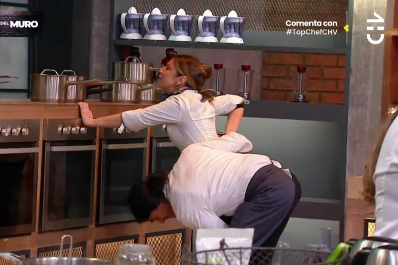 sufrió un fuerte calambre en Top Chef VIP.