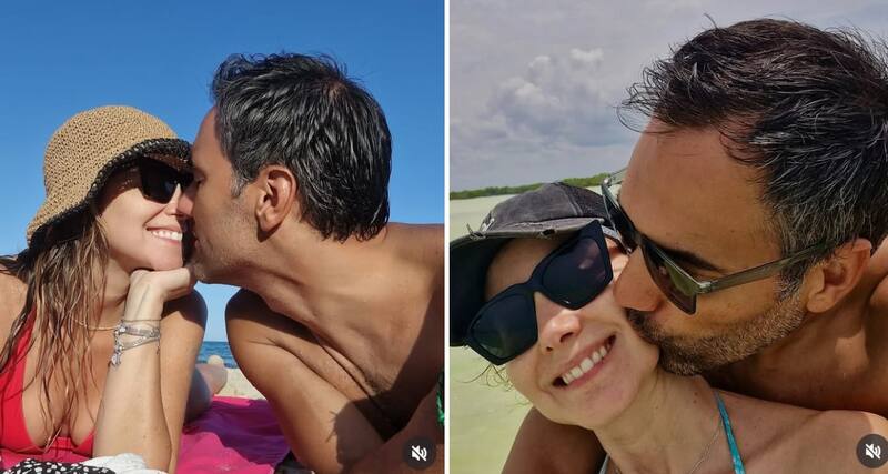 La actriz se mostró feliz y enamorada. Créditos: Instagram