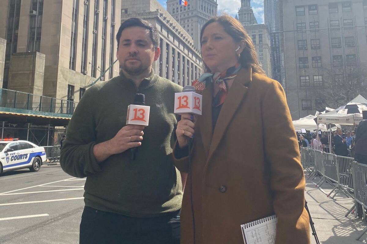Despacho de Mónica Pérez desde Estados Unidos/ Canal 13