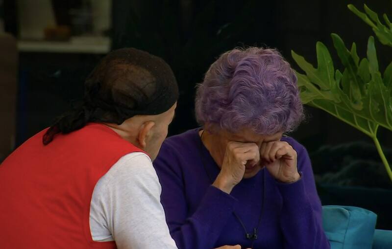 Mónica Ramos se emociona al hablar sobre su relación con sus hijos. Foto: CHV.