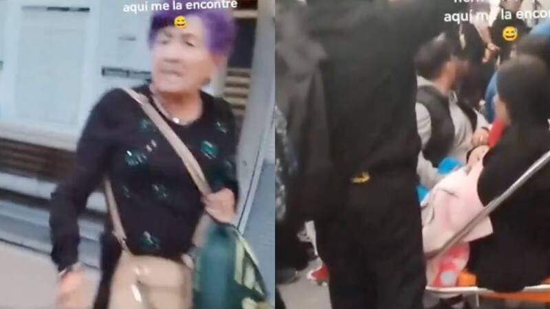 “Anda a vender a la tele vieja cu…”: Viralizan intensa pelea entre Mónica Ramos de “Gran Hermano” y usuarios del Metro