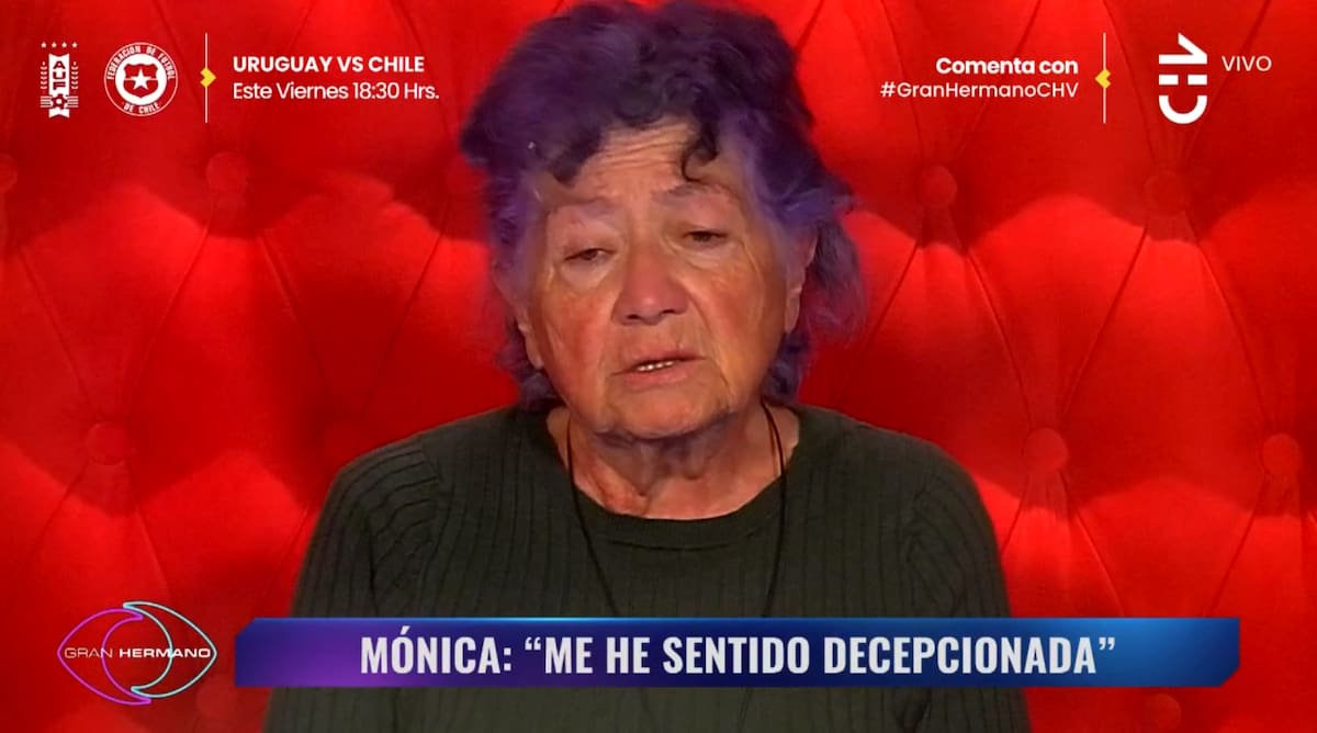 Mónica Ramos hablando con "Gran Hermano" Chile.