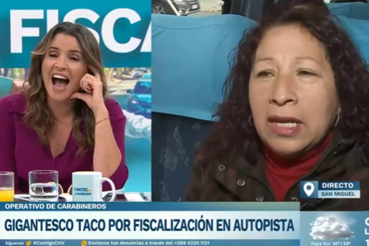 El desdén hacia Monserrat Álvarez ocurrió esta mañana en "Contigo en la mañana". Créditos: CHV
