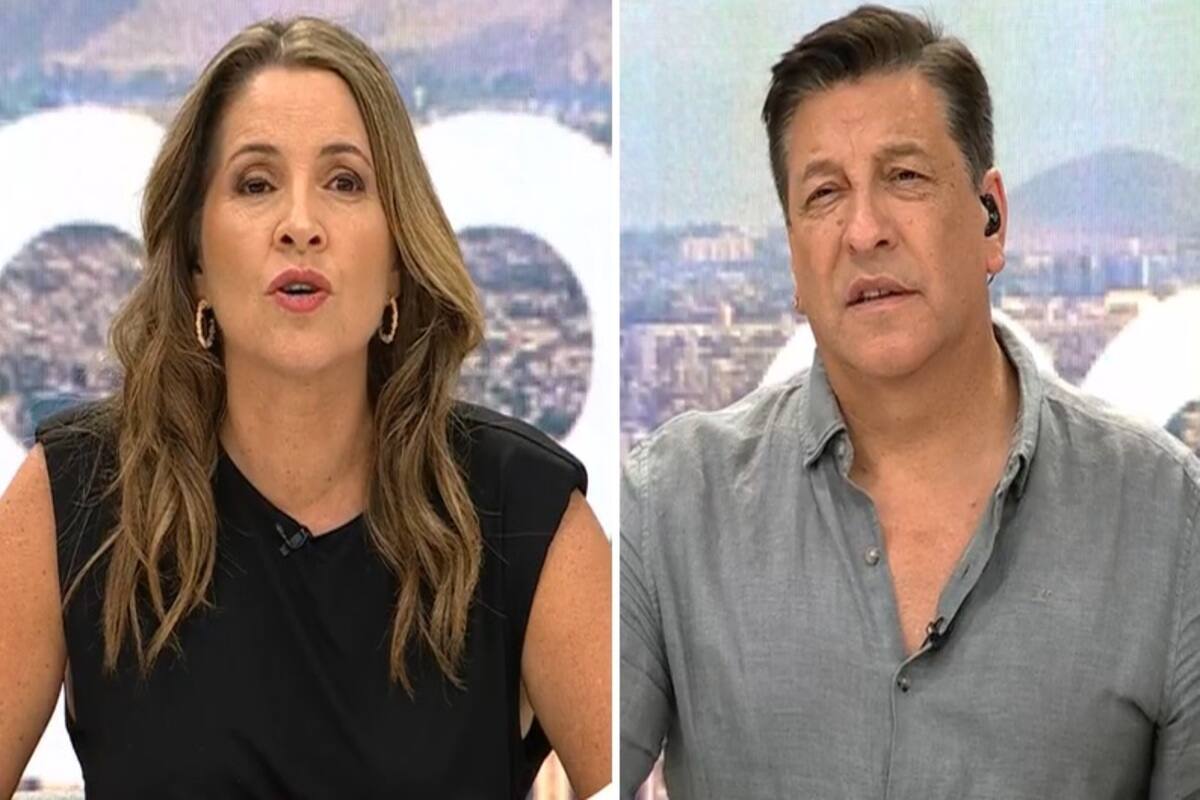 se molestó con comentario de Julio César Rodríguez. Créditos: Pantallazo CHV
