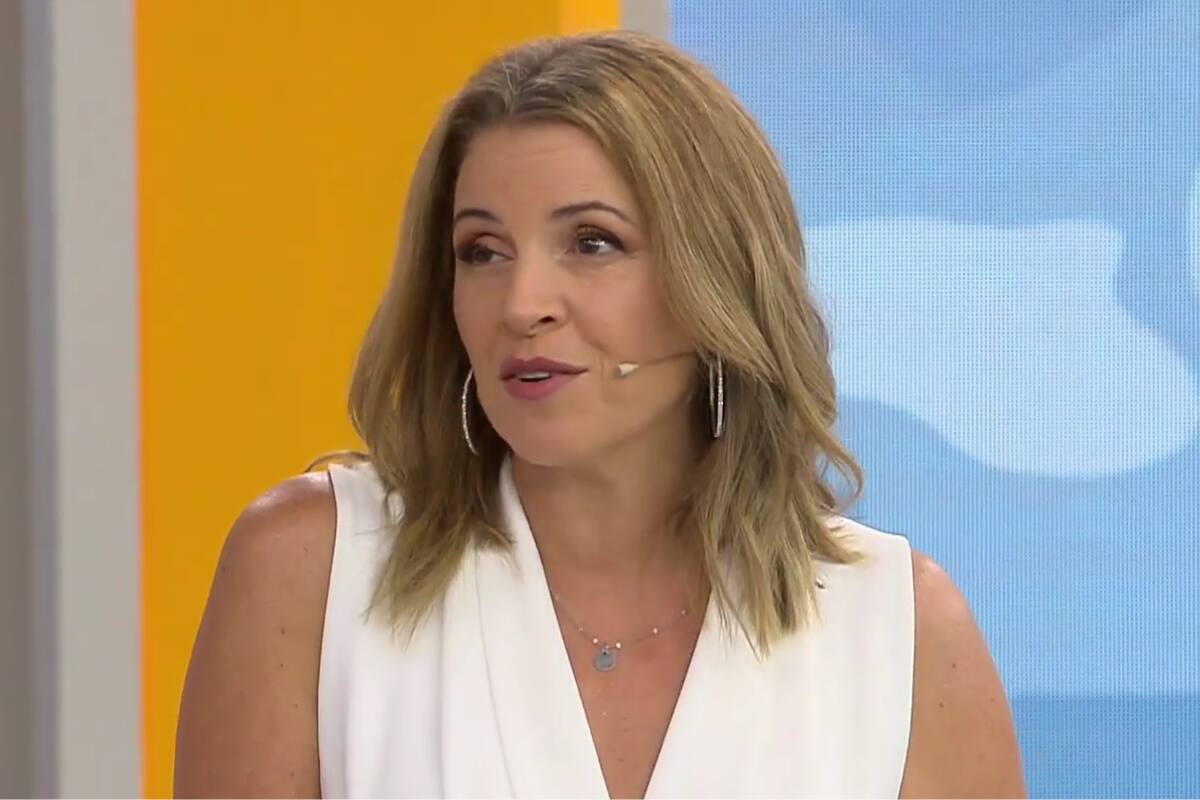 se lució con su look en su debut en Buenos Días a Todos.