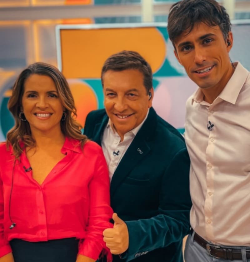 Monserrat Álvarez, Julio César Rodríguez y Roberto Cox / Créditos: Instagram